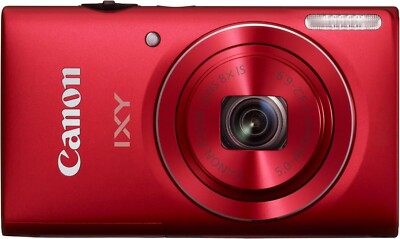 Canon Digital Camera IXY 110F Approx 16MP 8x optical zoom Red 