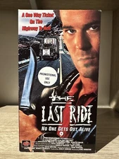 The Last Ride VHS - Rare AIP Horror Action 