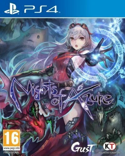 Nights of Azure Sony PlayStation Ps4 Game 16 Years