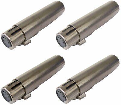 (4) Procraft PC-ADT050 5 Pin Female to 3 Pin Male Adapter, XLR DMX Lighting App