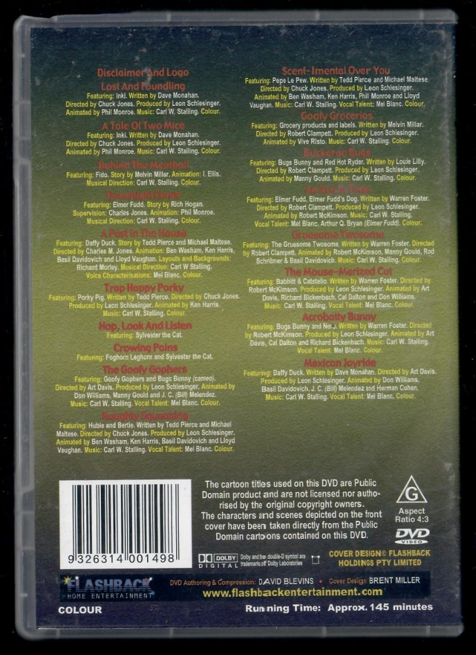Cartoon Classics-Mega Pack Vol 1 (DVD) | eBay Australia
