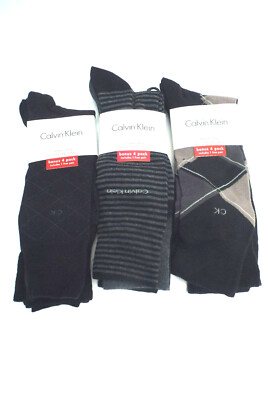 calvin klein black dress socks Men's Casual-Dress *4 Pk Variety Black/Grey* Size 7-12 New size:medium 98% polyester 2% spandex byer too! Steve Madden | Ajapp