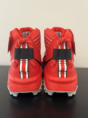 Size 12.5 Nike Force Savage Pro 2 Shark Ohio State PE  display picture 3