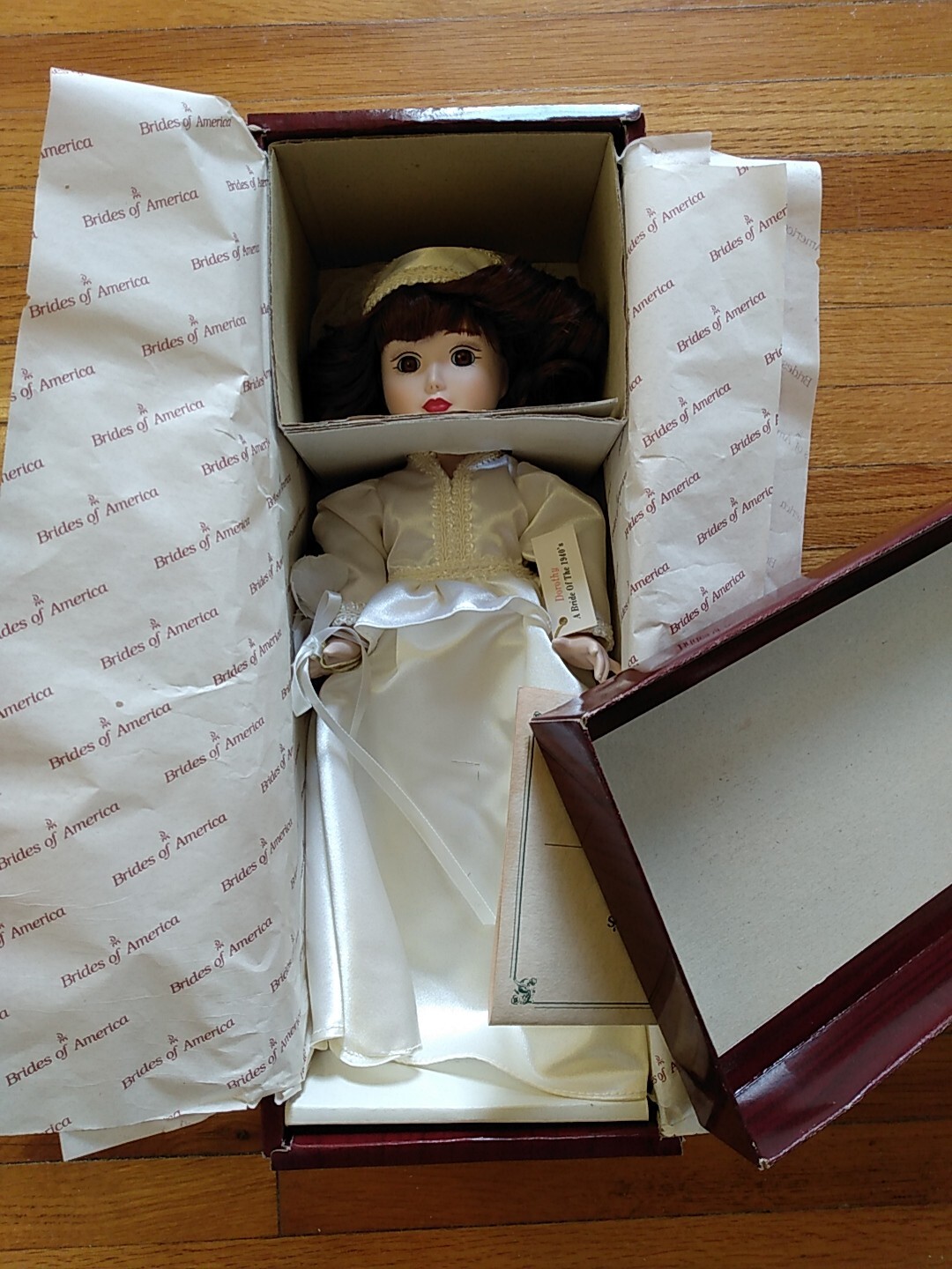 Danbury Mint Doll Brides of America, Dorothy