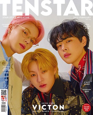 Ten Asia 10star Korea Magazine 21 Luty Victon Photocard Bts J Hope Cravity Ebay