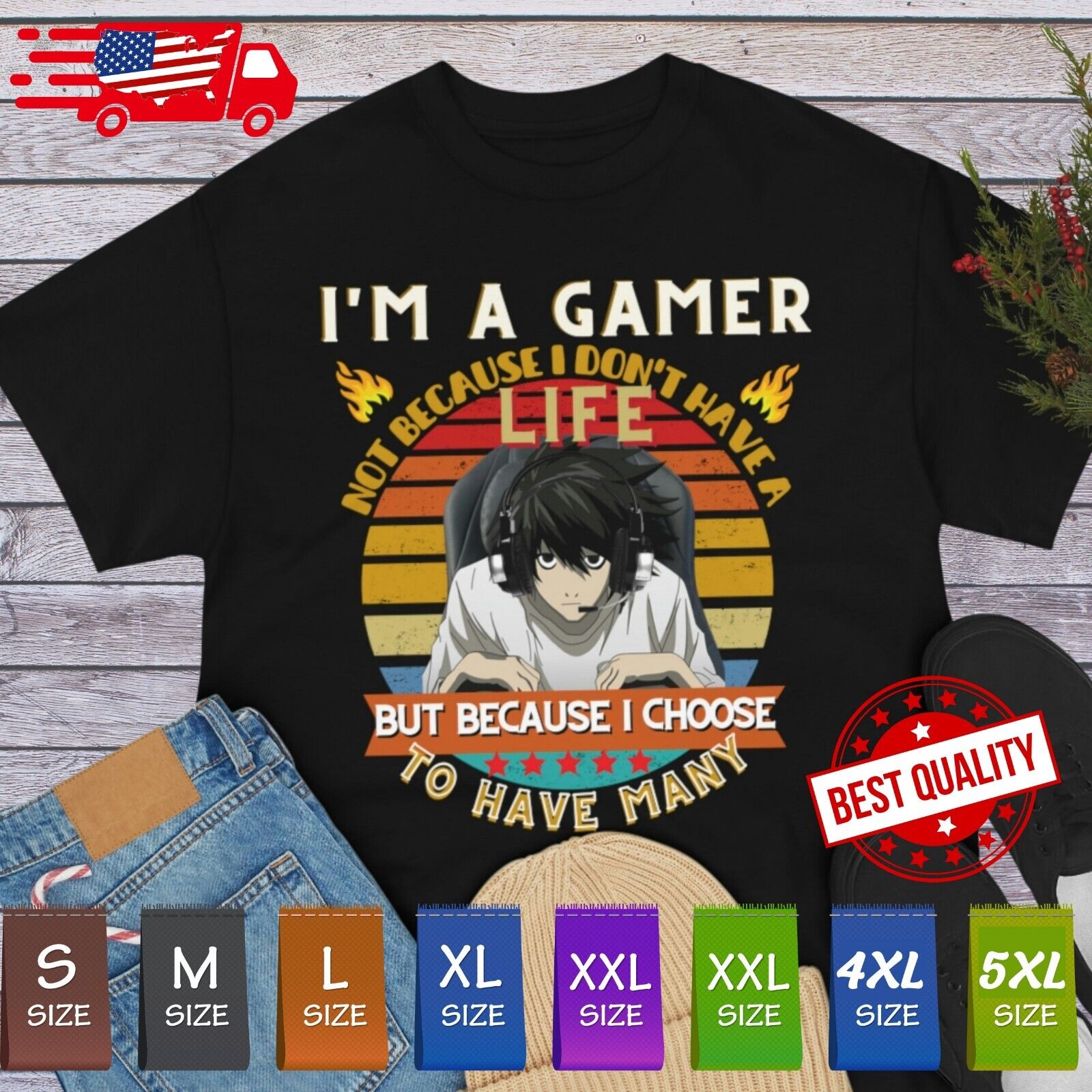 I'm A Gamer Not Because I Don't Have A Life Shirt