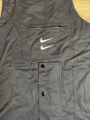 Nike Sportswear Double Swoosh Men's Overalls Black CU3896-010 XL Rare | eBay