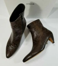 NIB Vince Meta Bootie in Cognac Size 6, 6.5, 7, 7.5, 8.5, 9 $450