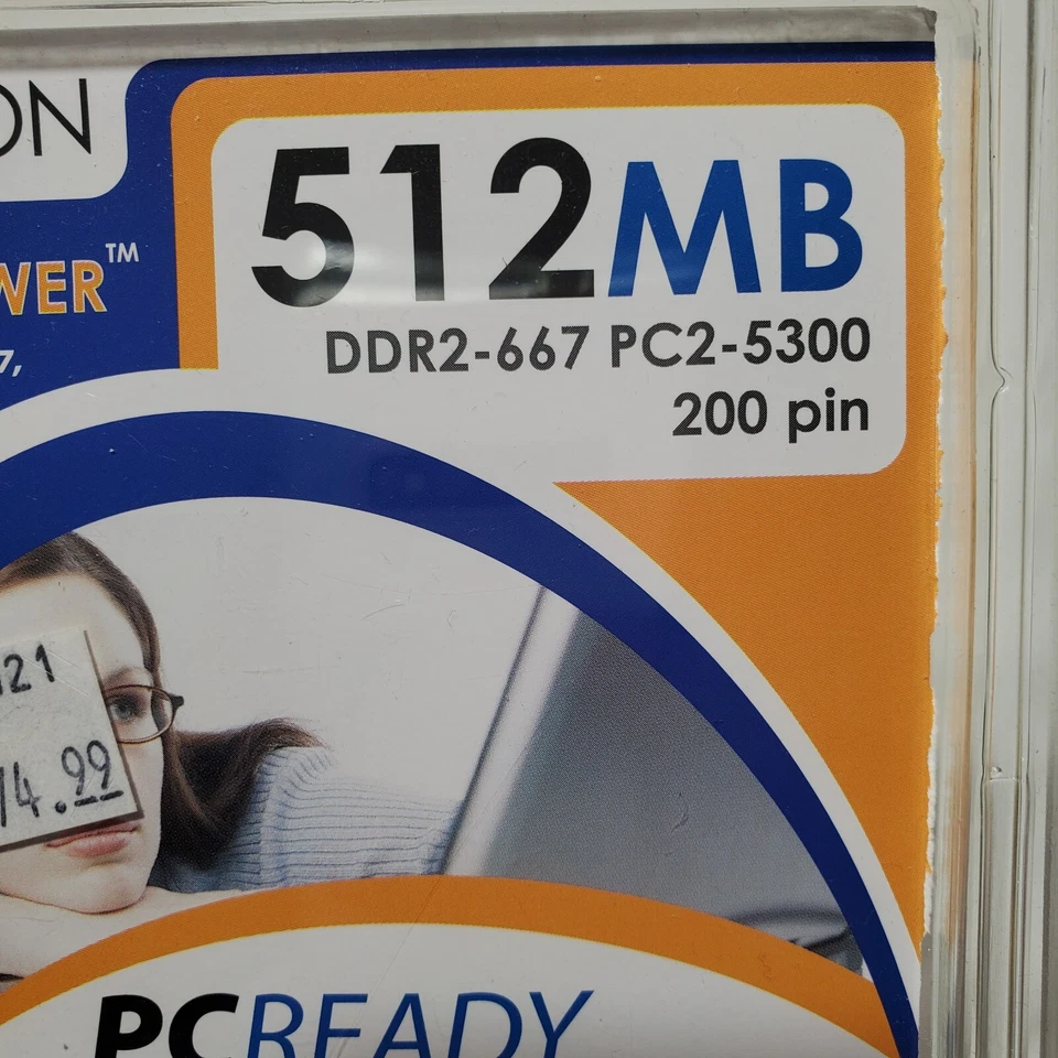 Centon Memory Power 512MB PC2-5300 200 Pin Desktop RAM Memory DDR2-667 - Image 3 of 4