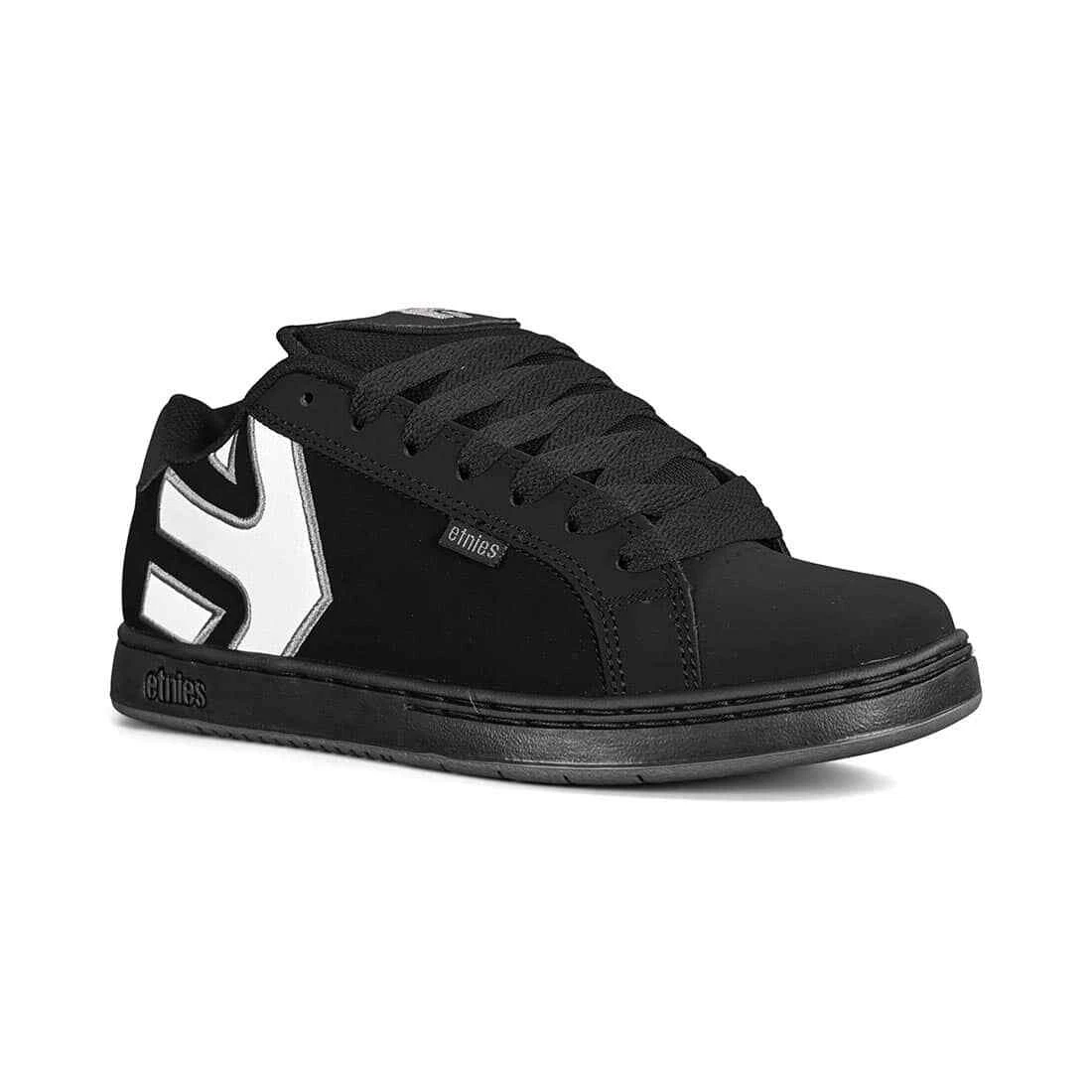 Etnies Fader Skate Shoes Black Black Reflective eBay