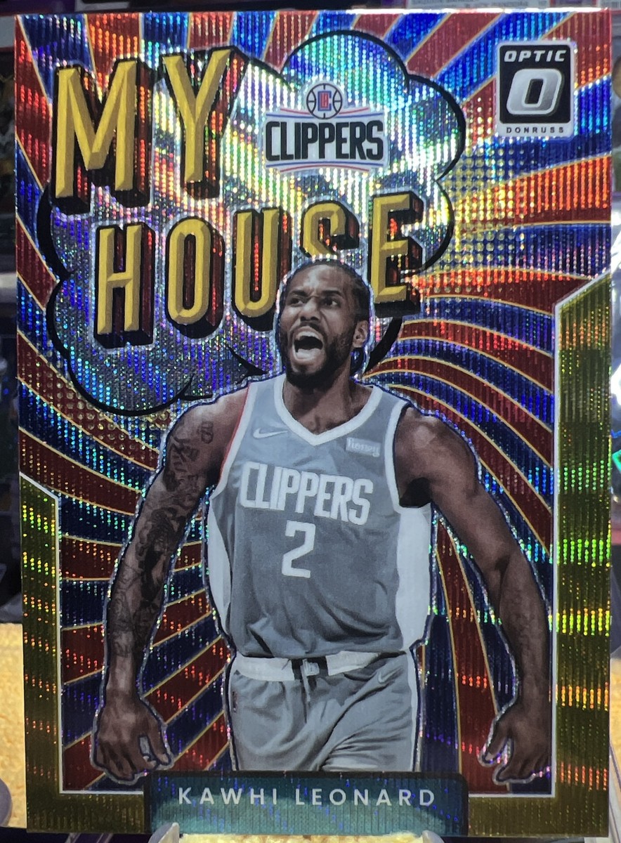 2021-22 Panini Donruss Optic Kawhi Leonard My House GOLD
