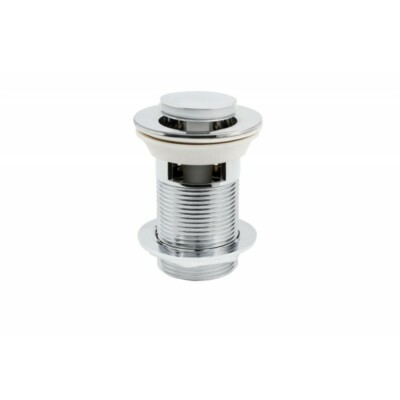 5/4'' Chrome Click-Clack Pop Up Washbasin Drain Cap