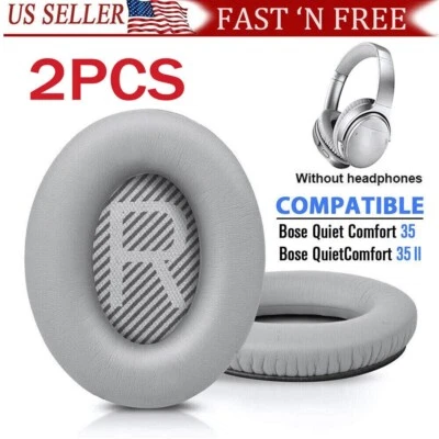 AMERIBOX Ear Pad compatible Bose QuietComfort QC35/QC35 II Headphones Replacement Cushion