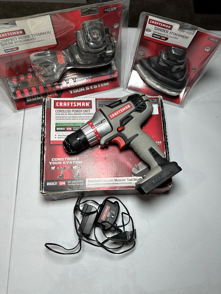 Craftsman bolt on hammer cheap drill