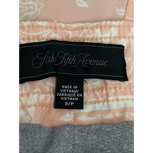 Saks Fifth Avenue Collection Mens Swim Trunks S Peach Beach Volleyball Pool Sun - Picture 8 of 8
