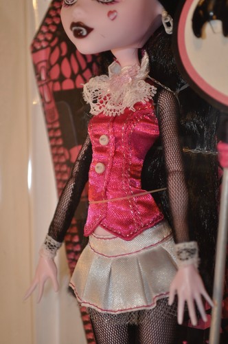 Monster High Draculaura Vampire Fashion Doll Wave 1-2012 Release-BBC69-Fabulous
