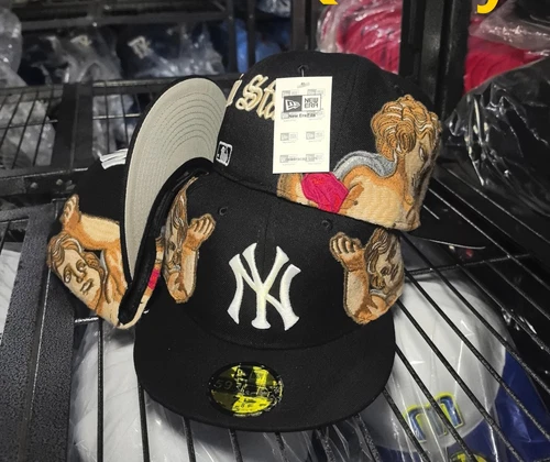 Multicolor York Yankees Fitted Hat Cap Sonnenhut Unisex New Series Baseballmütze Neu - Bild 5 von 13