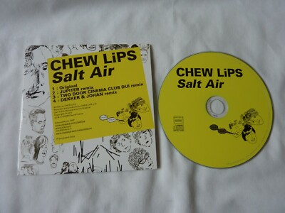 CHEW LiPS Salt Air promo CD single