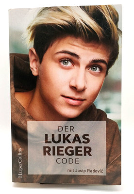 Der Lukas Rieger Code Buch - MIT AUTOGRAMM/ WIDMUNG