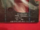 F8U Crusader Anti-G Valve Oxygen Discon Edgelit Placard NOS — photo 6