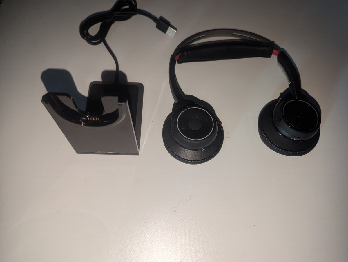 12 Sets Plantronics Poly Voyager Focus UC On-Ear Headset | B825