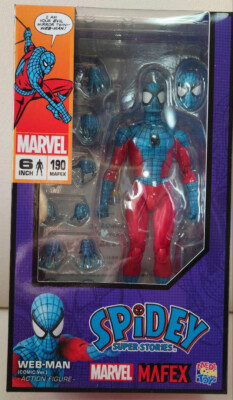 MEDICOM TOY MAFEX 190 WEB-MAN COMIC Ver. SPIDER-MAN SPIDEY SUPER