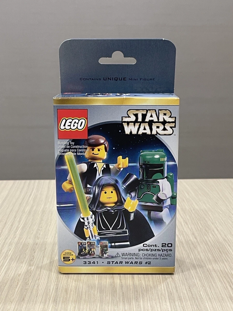 4 LEGO, NOW RARE, RETIRED MINIFIGURES COLLECTIBLES FROM STAR WARS