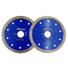 2pcs 125mm Diamond Cutting Disc/Wheel 5" Ceramic Tile Marble Grinder Saw Blade