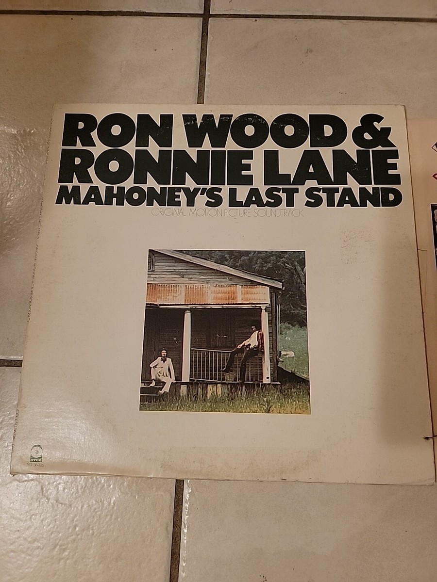 RON WOOD RONNIE LANE Mahoney's Last Stand Atco Records Rare Lp | eBay