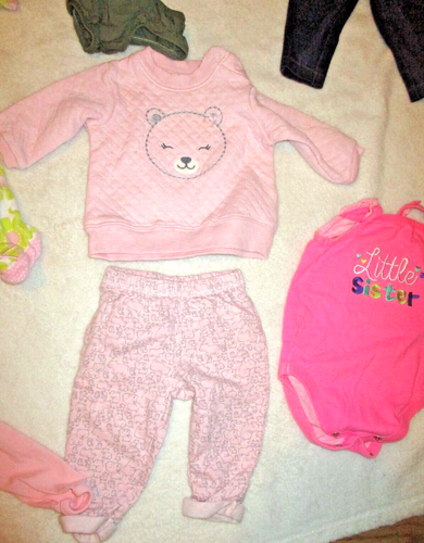 Abbigliamento neonato/neonato~taglia 3 mesi~varietà~17 pezzi di abbigliamento~usato - Foto 9 di 17