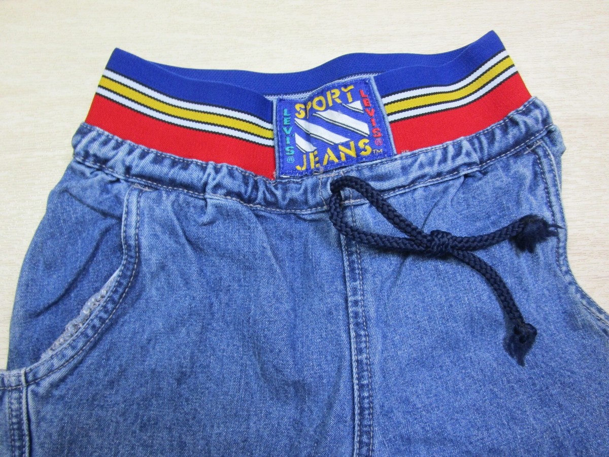 90s' Little Levi's USA製 REGULAR キッズ Vintage Little Levi's Sport Denim Jeans Blue Kids Size (6