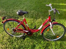 Damenfahrrad 26 Zoll MC KENZIE rot 7 Gang Kettenschaltung