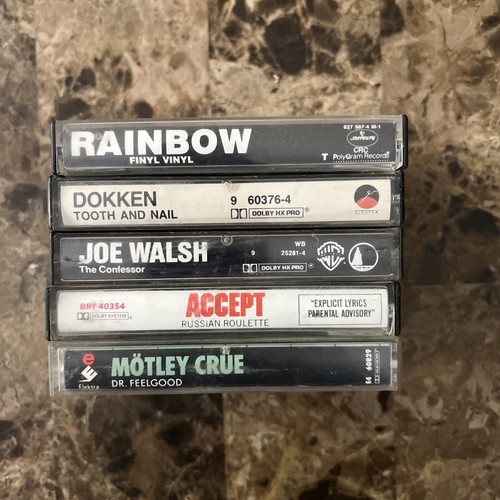 22 Cassette Lot The Who Iron Maiden Anthrax Black Sabbath Dokken Ratt Deep Purpl - Picture 8 of 11