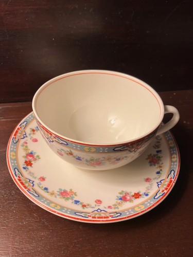 Grindley English chinaware "Dresden" 3-piece breakfast set - Picture 3 of 8