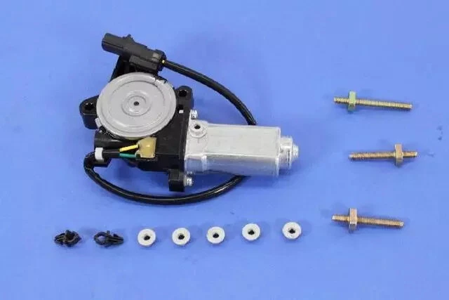 Motor regulador de ventana izquierdo genuino Mopar 2001-2006 Chrysler Sebring 4724417AB Foto 3 de 4