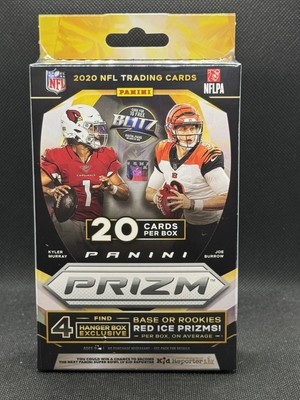 2020 Panini Prizm Football Hanger Box Brand New Factory Sealed Red Ice Exclusive