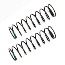 Team Associated Rear Shock Springs, Geen,1.80 lb/in, (61mm) 91837
