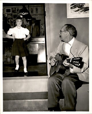 BR27 Original Photo GROUCHO MARX Daughter Melinda Cute Child
