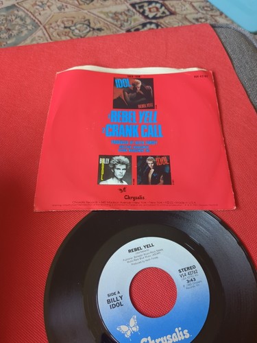 Billy Idol - Rebel Yell/Crank Call (45 RPM, 1983, Chrysalis) VS4-42762 Mint - Picture 7 of 11