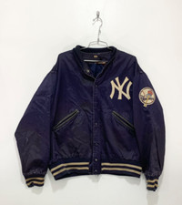 New York Yankees 1950s 1960s Vintage Original Game Worn Dugout Jacket 24232