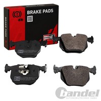 Champion BremsbelÄGe Satz Hinten Passend FüR Alpina Roadster BMW 3 5 7 X3 X5 Z4