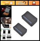 2 in 1 Manual Cigarette Rolling Machine Set 78mm & 110mm, Black Accessories