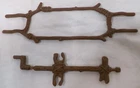 Vintage 1983 Kenner Star Wars ROTJ Ewok Village Playset Fire Pit 2 Part Lot