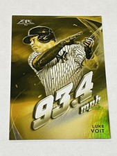 2019 Topps Fire Baseball Maximum Velocity Gold Minted - Luke Voit - Yankees