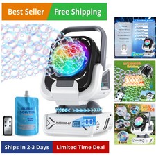 Bubble Machine,20000 Per Minute Bubble Maker for Parties,Outdoor Toys for Ki...