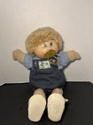 Vintage Cabbage Patch Kids Doll With Pacifier, Blue Eyes, Blonde Hair.