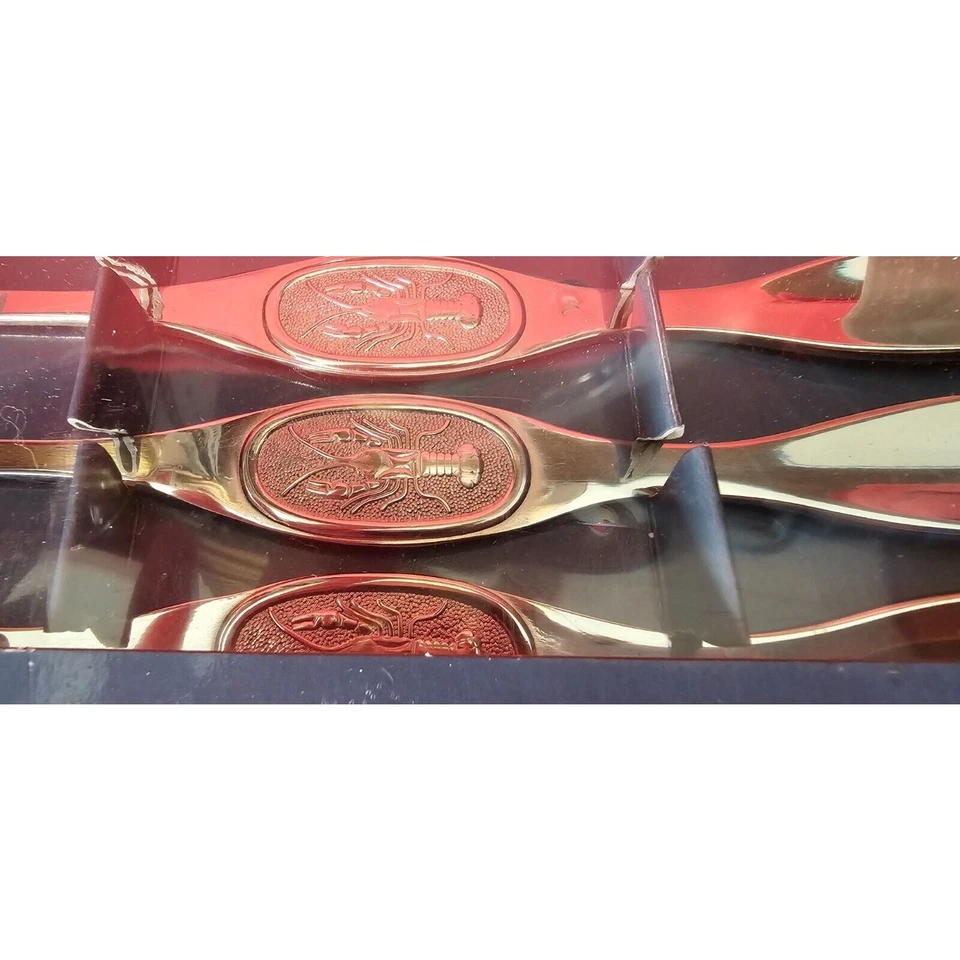 SET of 4 NEW Towle Lobster Crab Seafood Pick Forks - Image 2 of 2