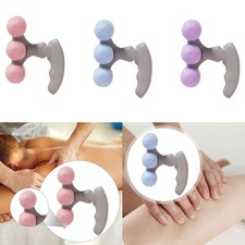 Tissue Lymphatic Drainage Massage Tools Myofascial Release Roller Stick 6 Wheels