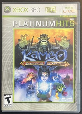 Kameo Elements of Power Platinum Hits Xbox 360 Complete W/ Manual CIB Not Tested