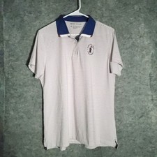Peter Millar Golf Polo Shirt Mens XL Striped 124th US Open Pinehurst UPF Sports